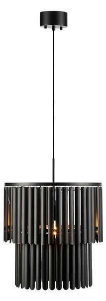 Markslöjd 108581 - Lustr na lanku VIENTO 1xE27/40W/230V černá