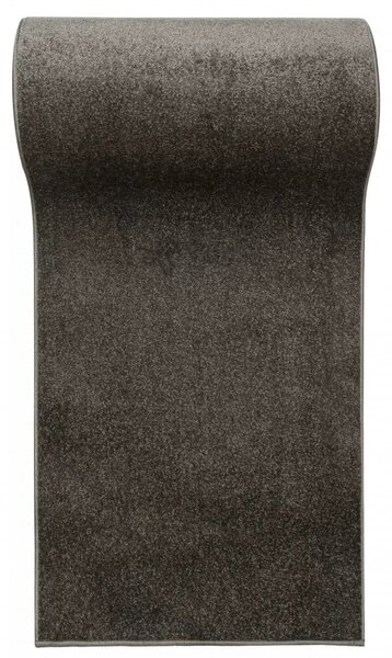 Kobercový ráj Běhoun jednobarevný MONO 6365A tmavě šedý Šíře: 70 cm