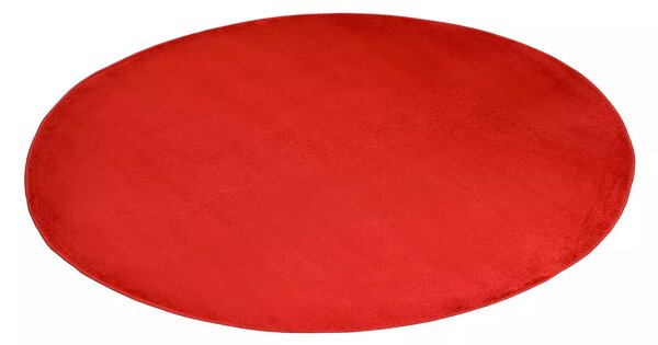 Makro Abra Kulatý koberec jednobarevný MONO 6365A červený Rozměr: průměr 80 cm