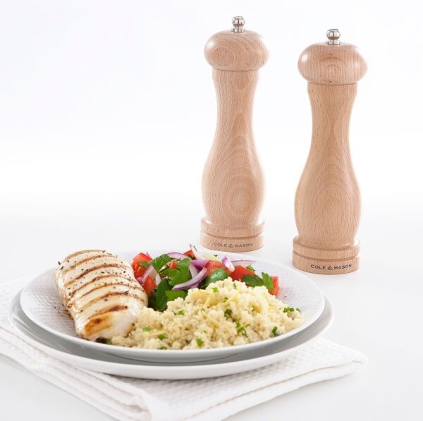 Cole&Mason - Mlýnek na sůl CAPSTAN BEECH buk 20 cm