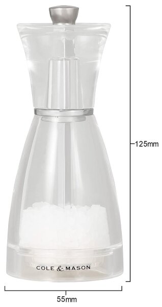 Cole&Mason - Mlýnek na sůl PINA 12,5 cm