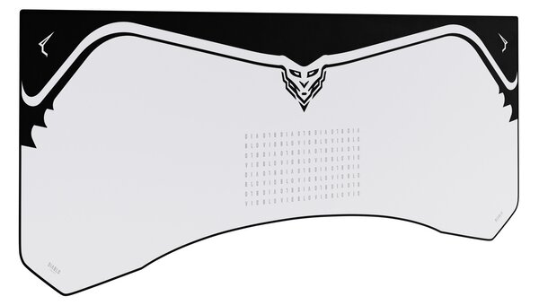 Velká herní podložka na stůl, šedá, 140x52 cm: Diablo X-Forge Nightwolf Moon