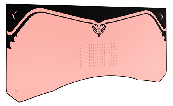 Velká herní podložka na stůl, růžová, 160x60 cm: Diablo X-Forge Akira Pink
