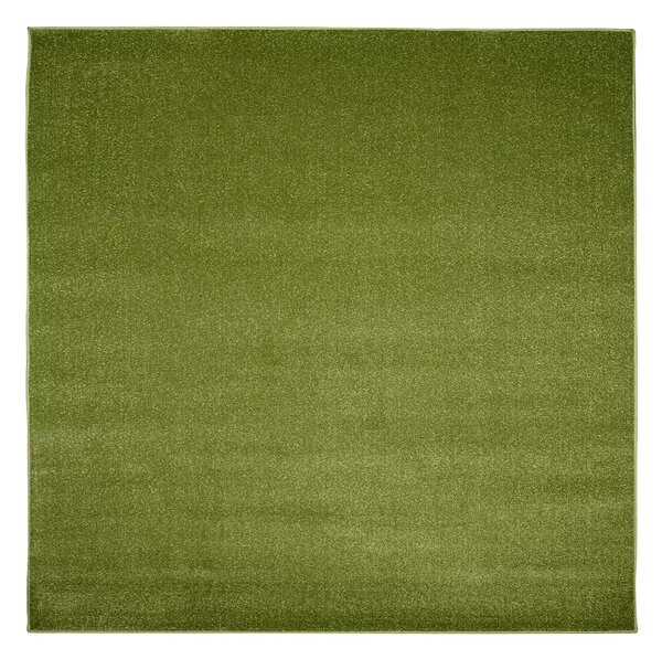 Makro Abra Kusový koberec jednobarevný MONO 6365A zelený Rozměr: 80x150 cm