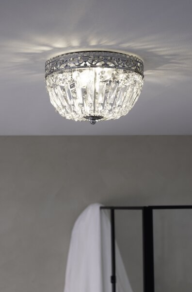 Markslöjd 108599 - Stropní svítidlo ETIENNE 2xE14/40W/230V lesklý chrom