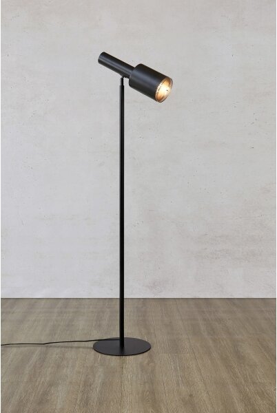 Markslöjd 108542 - Stojací lampa OZZY 1xE27/40W/230V černá