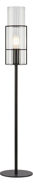 Markslöjd 108556 - Stolní lampa TUBO 1xE14/40W/230V 65 cm černá/čirá
