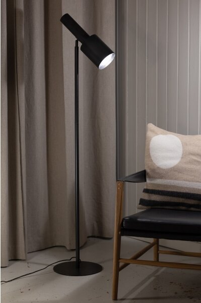 Markslöjd 108542 - Stojací lampa OZZY 1xE27/40W/230V černá