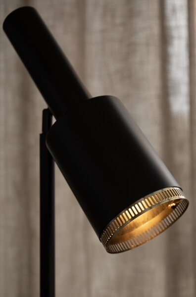 Markslöjd 108542 - Stojací lampa OZZY 1xE27/40W/230V černá