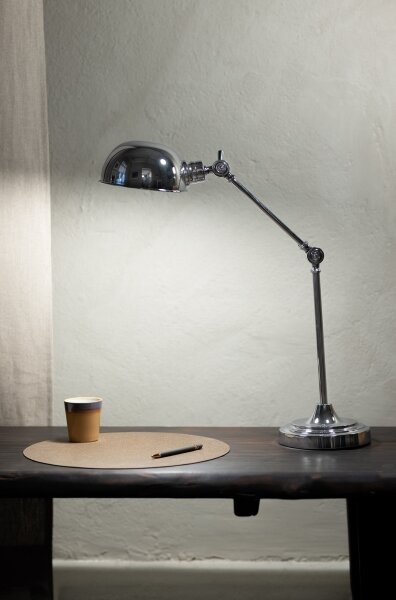 Markslöjd 108583 - Stolní lampa PORTLAND 1xE27/40W/230V lesklý chrom