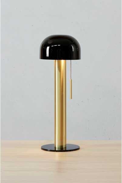 Markslöjd 108576 - Stolní lampa COSTA 2xG9/18W/230V černá/zlatá