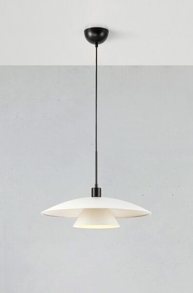 Markslöjd 108430 - Lustr na lanku MILLINGE 1xE27/40W/230V bílá