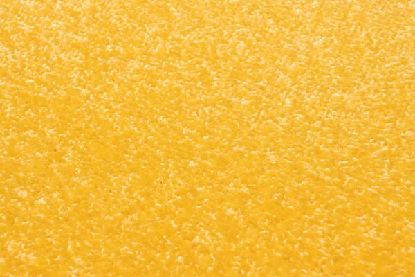 Makro Abra Kusový koberec jednobarevný MONO 6365A žlutý Rozměr: 80x150 cm