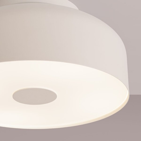 Sollux SL.1679 - Stropní svítidlo OMIQ 4xE27/15W/230V pr. 30 cm krémová