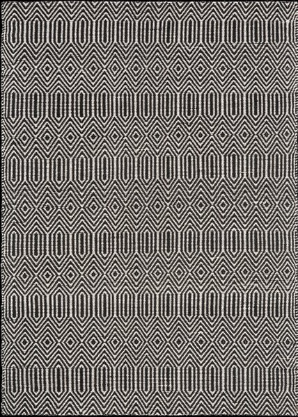 Makro Abra Moderní kusový koberec Sloan Black černý Rozměr: 120x170 cm