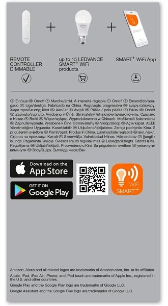 Ledvance - Dálkové ovládání SMART+ 2xAAA Wi-Fi