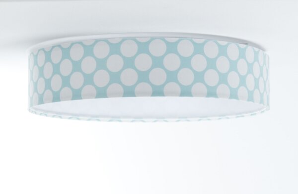 LED Stropní svítidlo GALAXY KIDS LED/24W/230V puntíky zelená/bílá