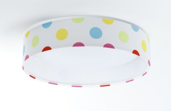 LED Stmívatelné svítidlo GALAXY KIDS LED/24W/230V puntíky pestrobarevná + DO