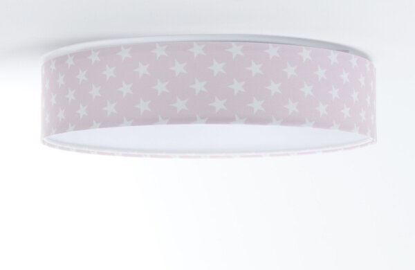 LED Stmívatelné svítidlo GALAXY KIDS LED/24W/230V hvězdičky růžová/bílá + DO