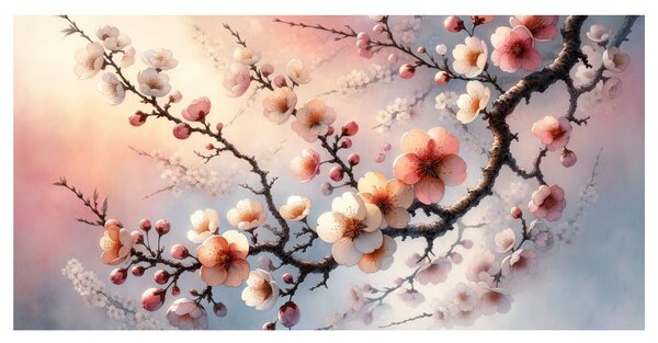 Obraz rozkvetlá sakura