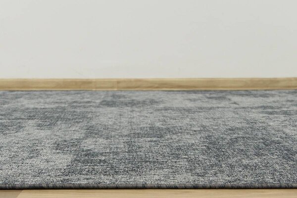 Balta Kusový koberec Serenity 82 šedý modrý Rozměr: 100x200 cm