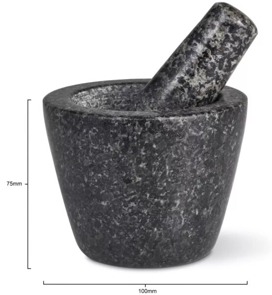 Cole&Mason - Granitový hmoždíř s tloučkem GRANITE pr. 10 cm