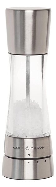 Cole&Mason - Mlýnek na sůl DERWENT 19 cm lesklý chrom