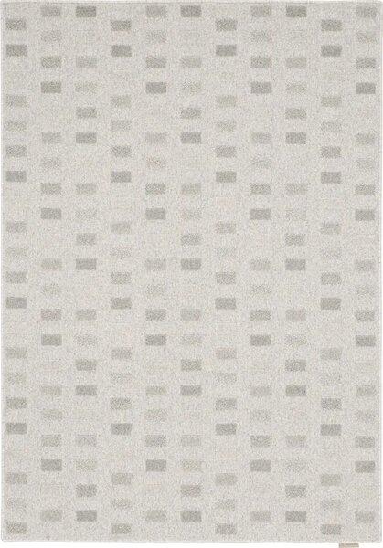 Kusový koberec vlněný Agnella Noble Amore Geometrický světle šedý Rozměr: 160x230 cm