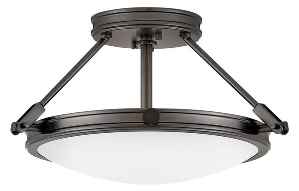 Hinkley HK-COLLIER-SF-S-BX - Přisazený lustr COLLIER 3xE14/40W/230V pr. 41,7 cm