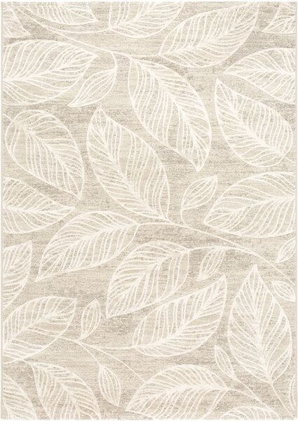Moderní kusový koberec Ragolle Argentum 63687 7565 Listy rostlin béžový Rozměr: 120x170 cm