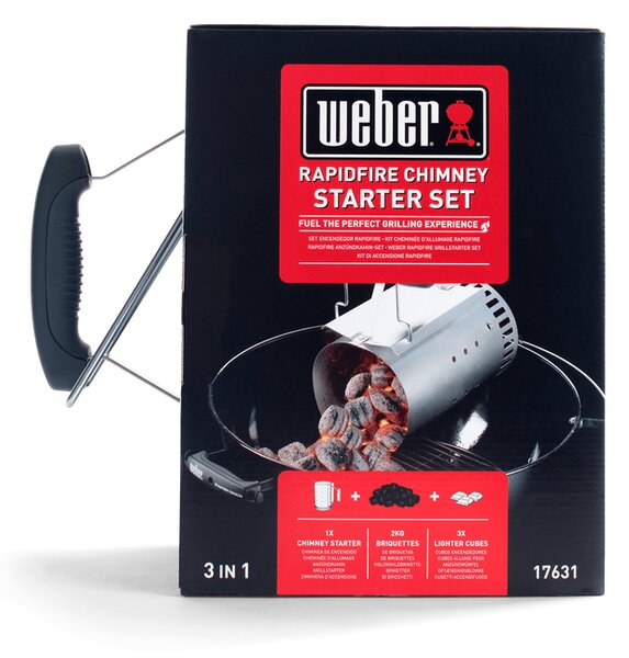 Weber zapalovací set Rapidfire k rozžhavení dřevěného uhlí