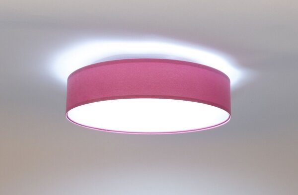 LED Stmívatelné stropní svítidlo SMART GALAXY LED/24W/230V růžová/stříbrná + DO