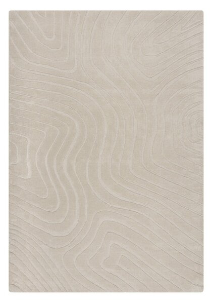 Krémový ručně tkaný vlněný koberec 160x230 cm Mesmerise Natural – Flair Rugs