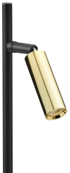 LED Stolní lampa LAGOS 1xG9/6W/230V 4000K černá/zlatá