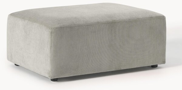 Manšestrový puf Melva, Š 99 x H 72 cm