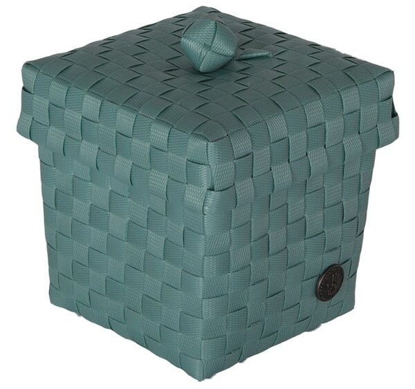 Box s víkem Ascoli Handed By (Barva- zelená Stone green)