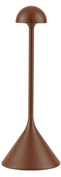 Venkovní stolní lampa Dalt kortenová 1 W
