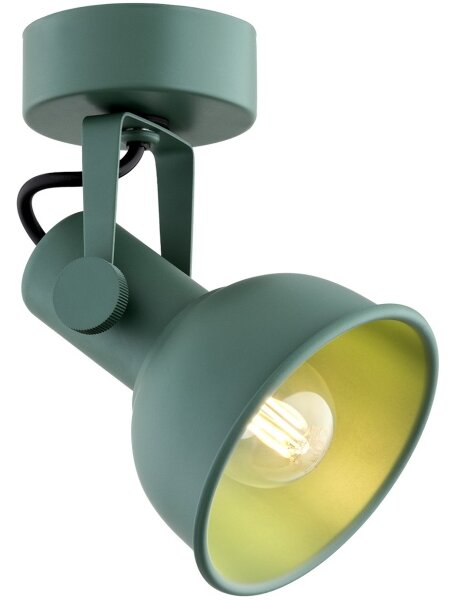 Argon 8299 - Bodové svítidlo LENORA 1xE14/7W/230V zelená