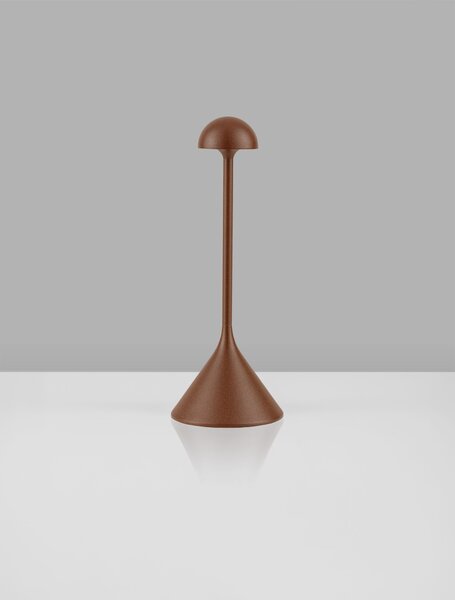 Venkovní stolní lampa Dalt kortenová 1 W