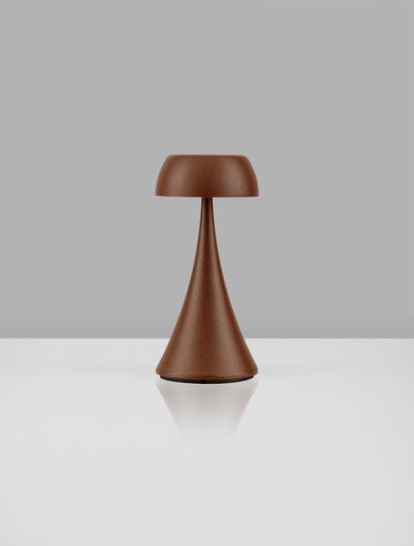 Venkovní stolní lampa Ycro kortenová 2 W