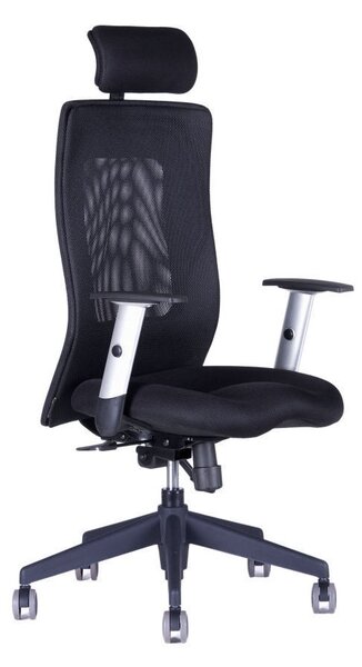 Kancelářská židle na kolečkách Office Pro CALYPSO GRAND SP1 – s područkami Černá 1111