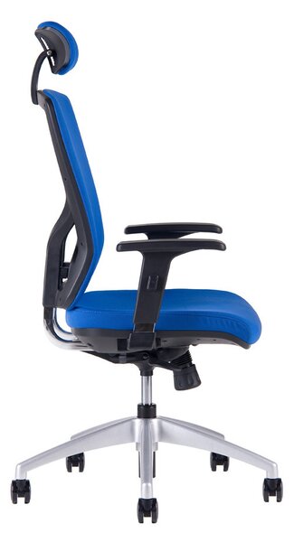 Kancelářská ergonomická židle HALIA SP – s podhlavníkem, více barev Černá 2628