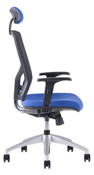 Kancelářská ergonomická židle HALIA MESH SP – s podhlavníkem, více barev Černá 2628