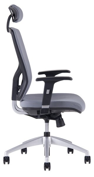 Kancelářská ergonomická židle HALIA SP – s podhlavníkem, více barev Černá 2628