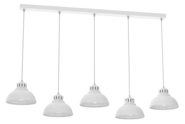 Lustr na lanku SVEN 5xE27/15W/230V bílá