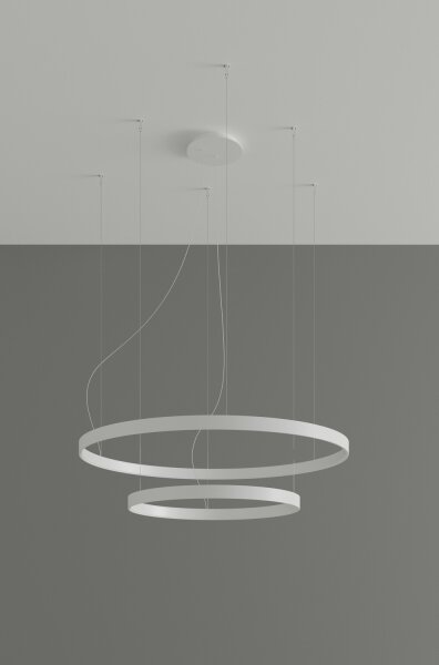 Thoro TH.178 - LED Lustr na lanku RIO LED/80W/230V CRI95 4000K bílá