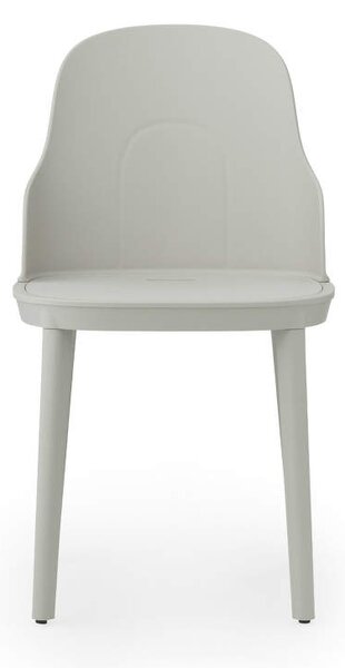Normann Copenhagen Židle Allez Chair, celoplastová, warm grey