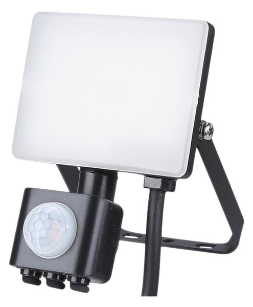 LED Venkovní reflektor se senzorem LED/10W/230V 5000K IP44
