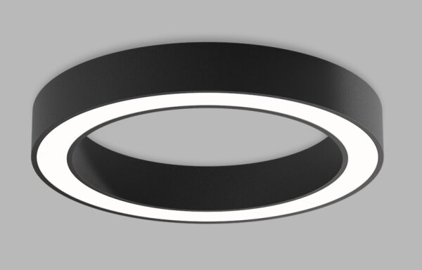 LED2 - LED Stmívatelné stropní svítidlo SATURN LED/50W/230V 3000K/4000K černá