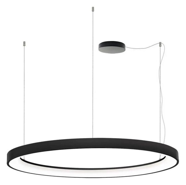 LED2 - LED Stmívatelný lustr na lanku BELLA LED/80W/230V 3000K/4000K černá